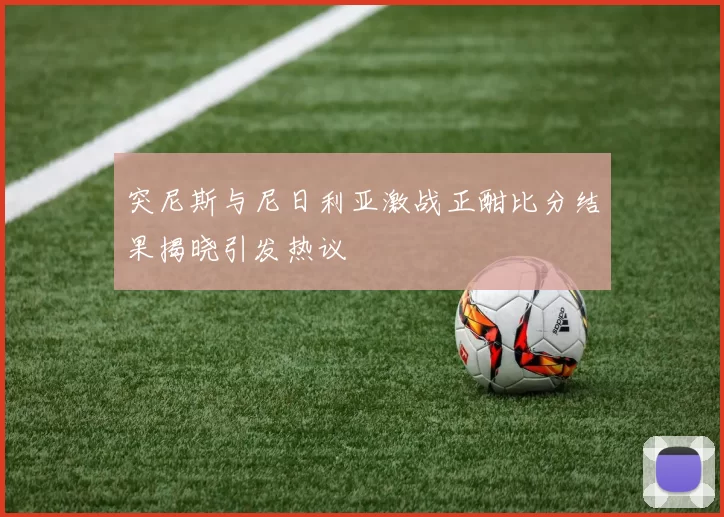 突尼斯与尼日利亚激战正酣比分结果揭晓引发热议