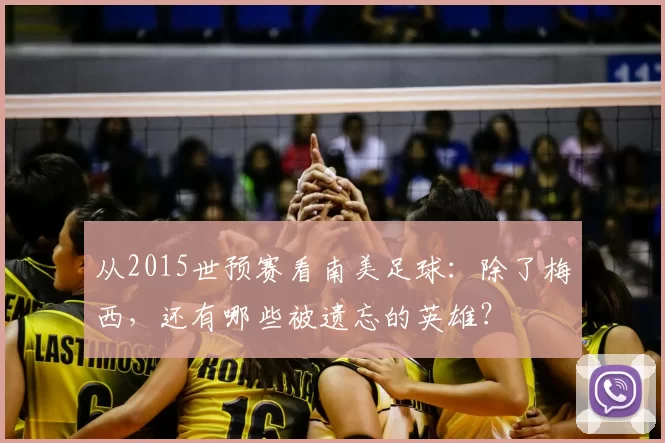 从2015世预赛看南美足球:除了梅西,还有哪些被遗忘的英雄?