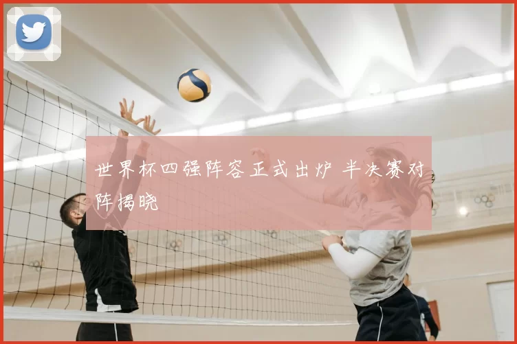 世界杯四强阵容正式出炉 半决赛对阵揭晓